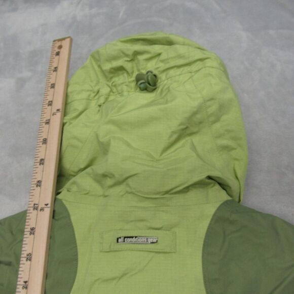 Nike ACG Jacket Womens Small Green Hood Removeable  Fleece Storm Fit‎ 3 In 1 - Picture 15 of 16